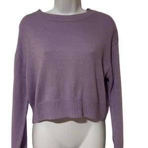 Women's H&M Hi-Lo Lavender Sweater size XS